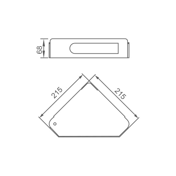Corner Shelf - The Bath House