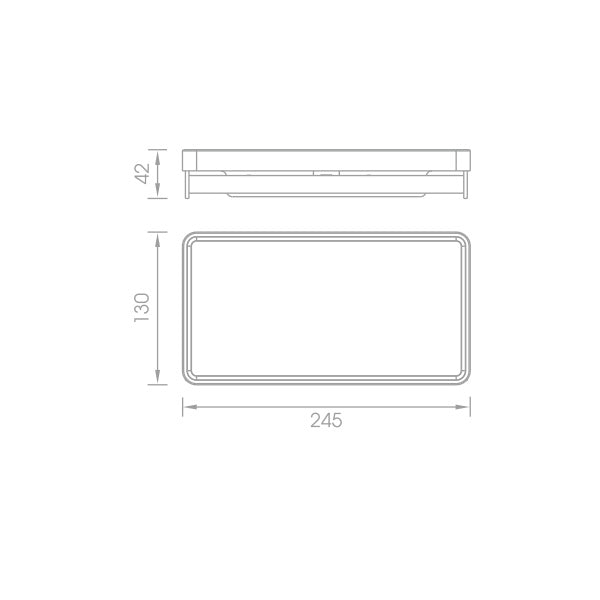 Double Roll Holder - The Bath House