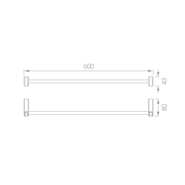 Towel Bar - The Bath House