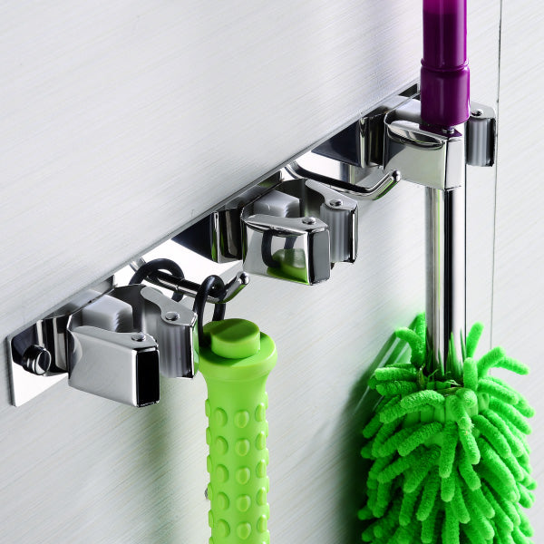 Triple Mop Holder - The Bath House